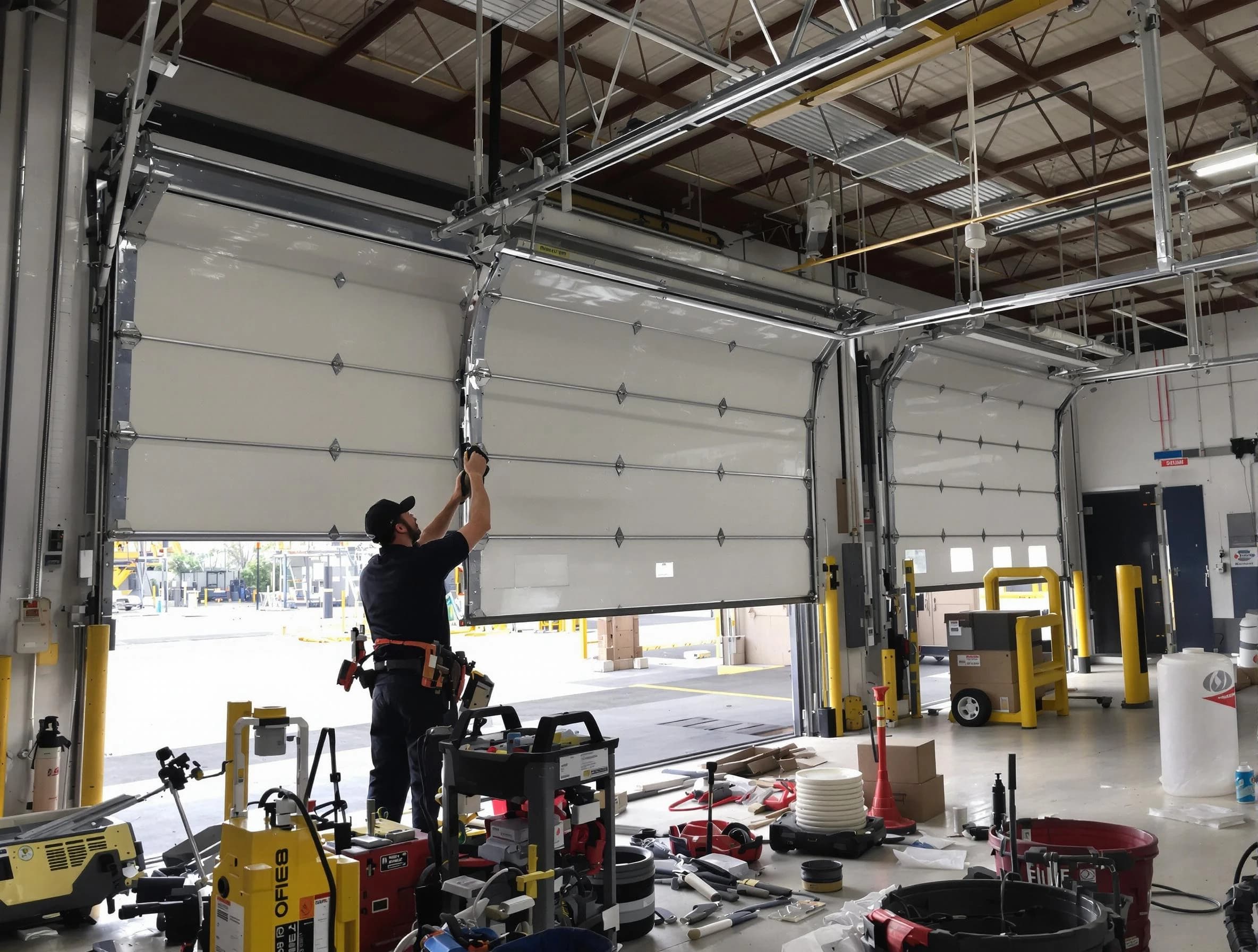 Avondale Garage Door Repair technician performing commercial garage door repair in Avondale