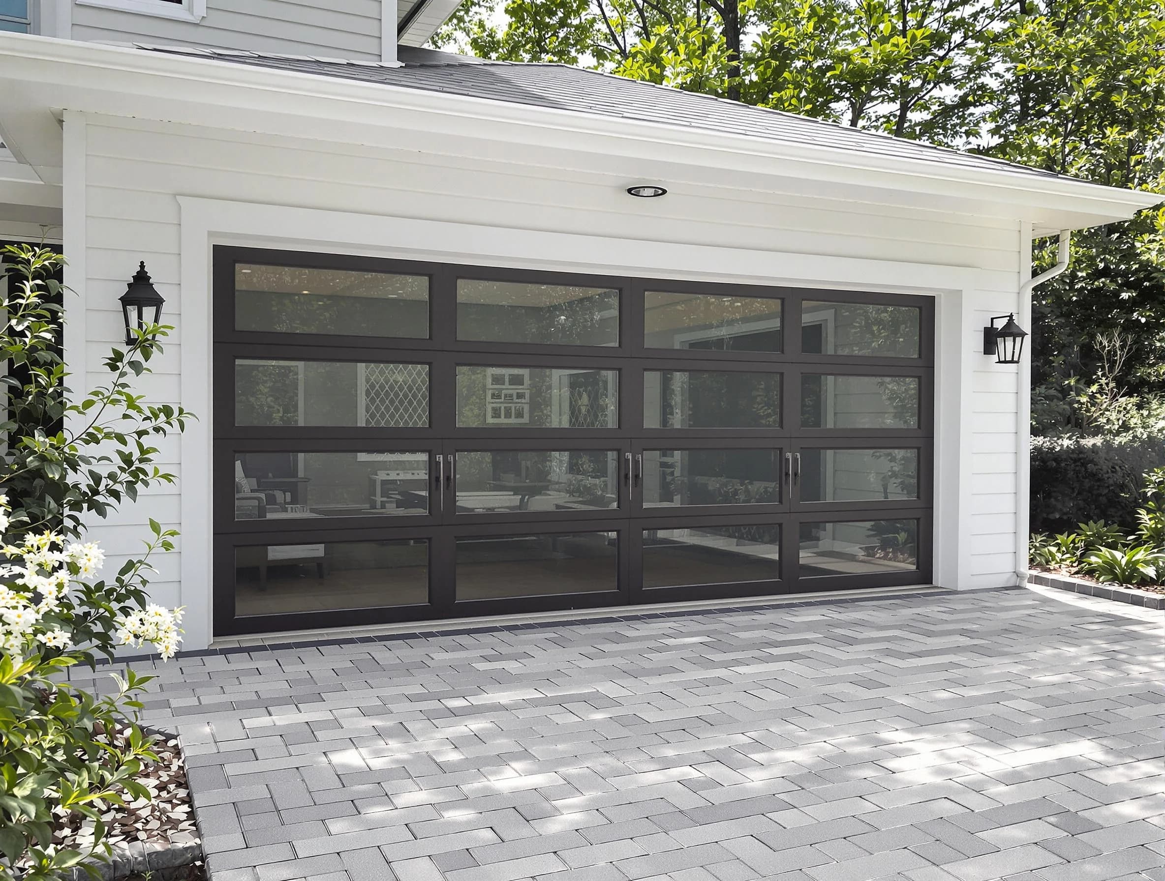 Avondale Garage Door Repair design specialist presenting custom garage door options to Avondale homeowner