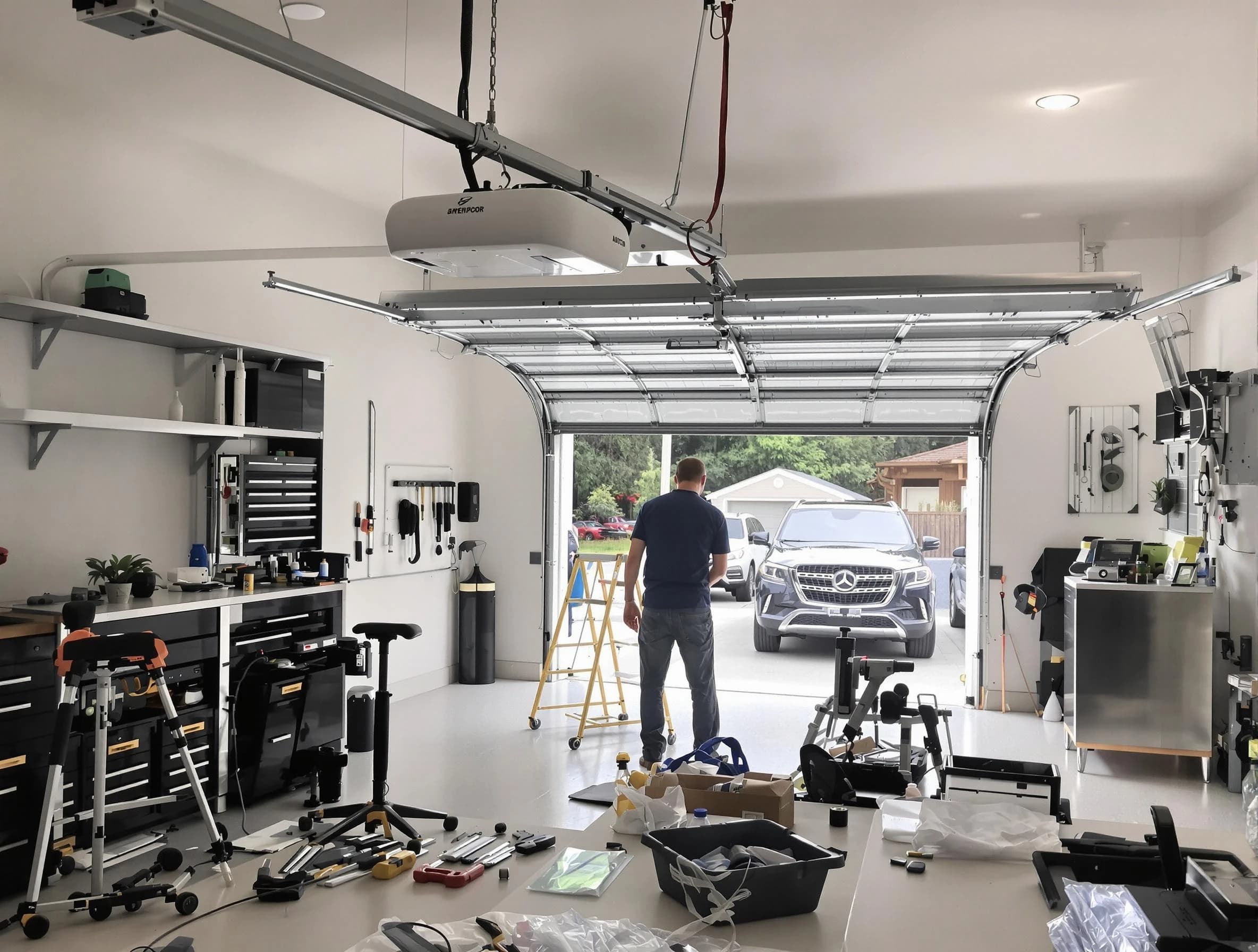 Garage door opener installation by Avondale Garage Door Repair in Avondale