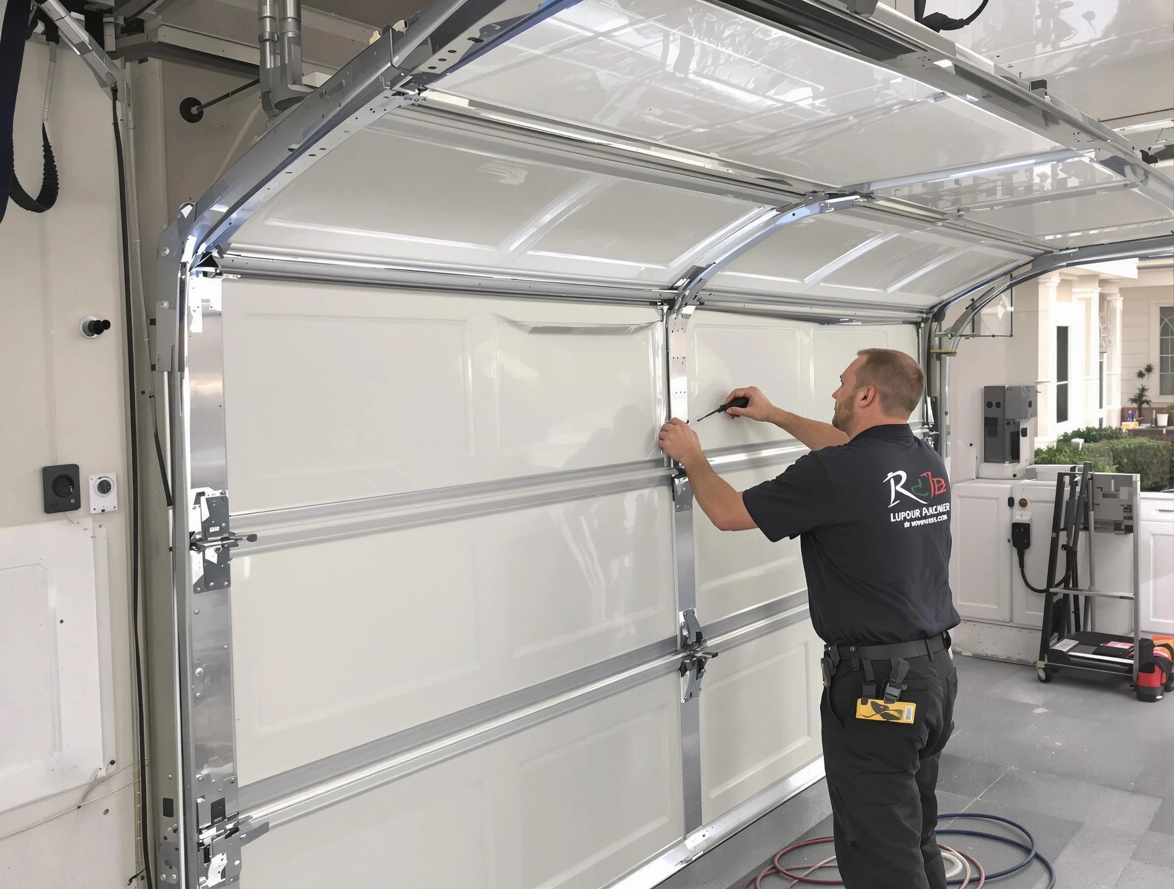 Avondale Garage Door Repair professional performing panel repair in Avondale